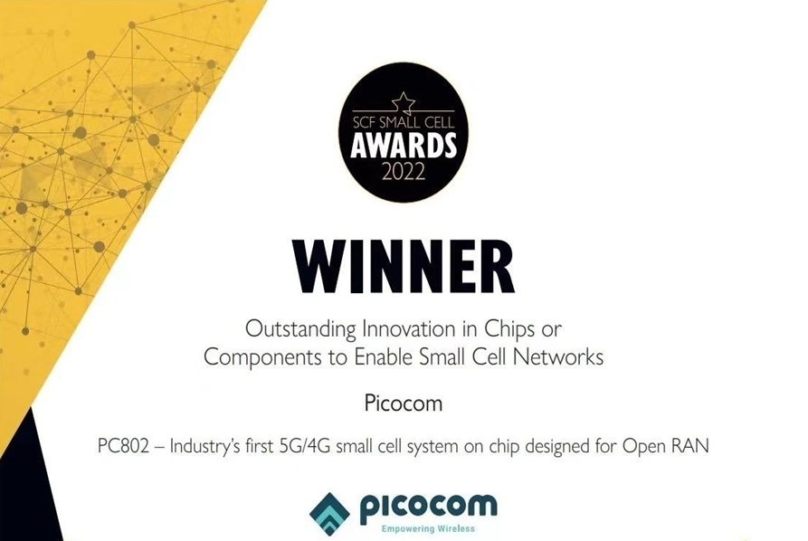Pc802 About Picocom - The 5G Open RAN baseband SoC and software specialist